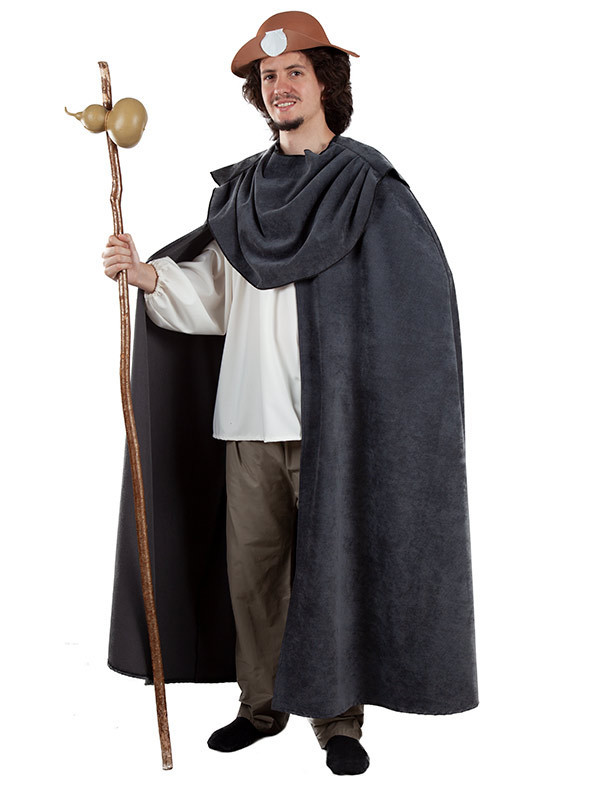 Capa de peregrino adulto