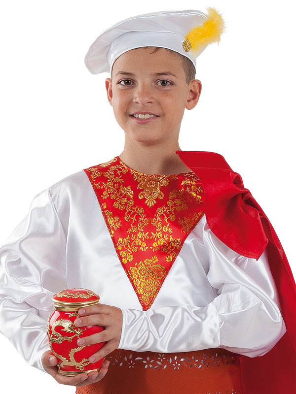 Disfraz paje Melchor infantil