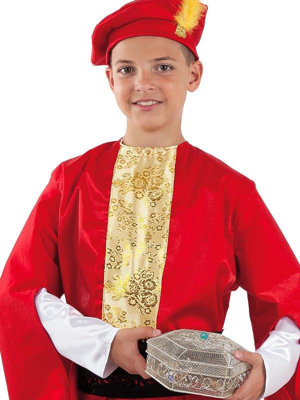 Disfraz paje Gaspar infantil