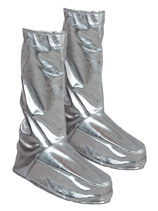 Cubrebotas metalizados plata lateral