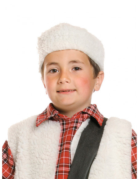Conjunto pastor infantil gorro