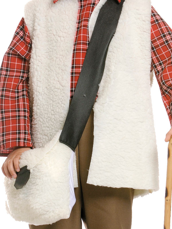 Conjunto pastor infantil zurron