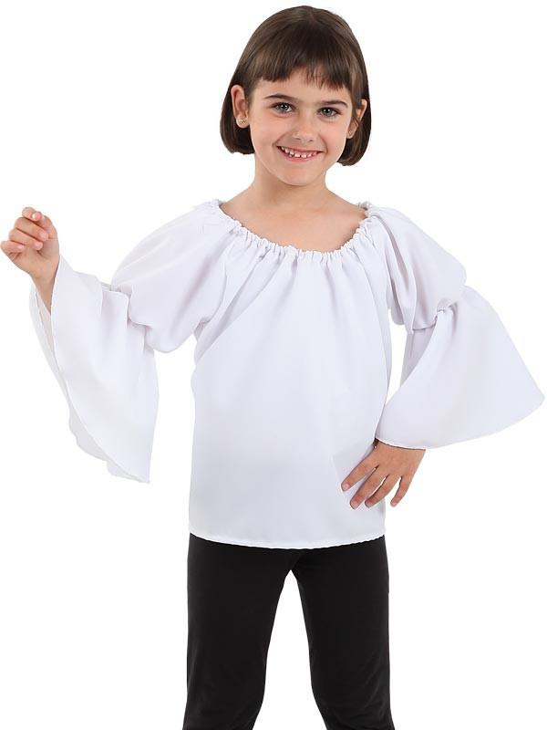 Blusa medieval para niña