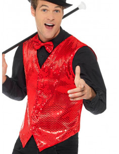Chaleco de lentejuelas...