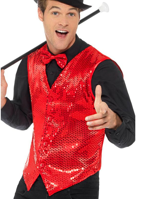 Chaleco de lentejuelas Deluxe para...
