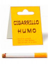 Cigarrillo imitación con humo