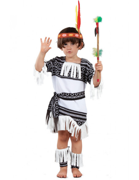 Disfraz india cherokee bebé