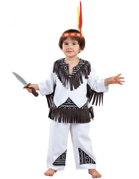 Disfraz indio cherokee para bebé
