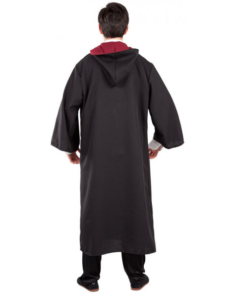 Disfraz de Mago Harry para adulto trasera