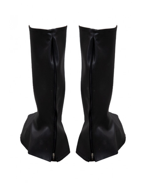 Cubrebotas polipiel para adulto trasera
