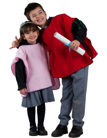 Poncho para el colegio infantil