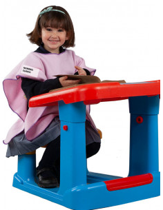 Poncho para el colegio personalizado 2