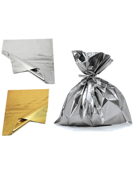 Bolsa de cotillón vacía metalizada