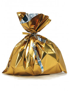 Bolsa de cotillón vacía metalizada 2