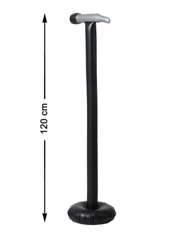 Micrófono cantante hinchable