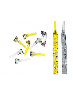 Matasuegras metalizado para...