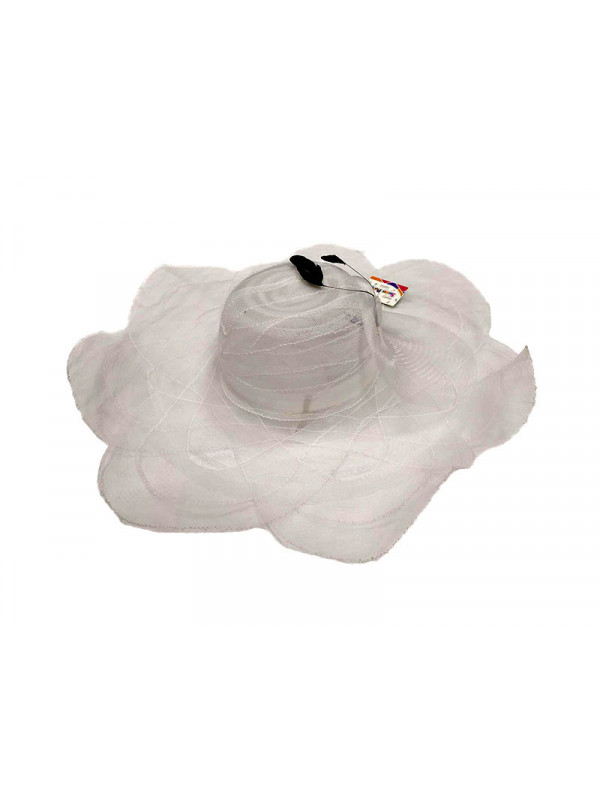 Sombrero pamela blanco