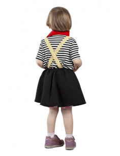 Disfraz mimo para bebé niña 2