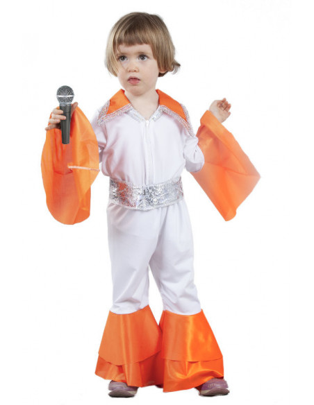 Disfraz Abba para bebé niña