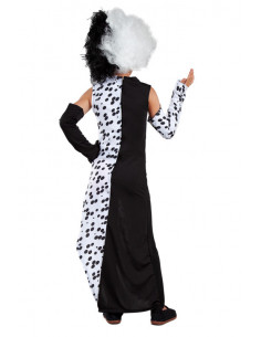 Disfraz Cruela de Vil para niña 2