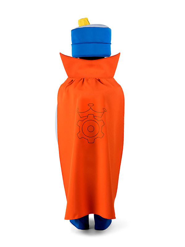 Disfraz de MR. King Superzings infantil espalda