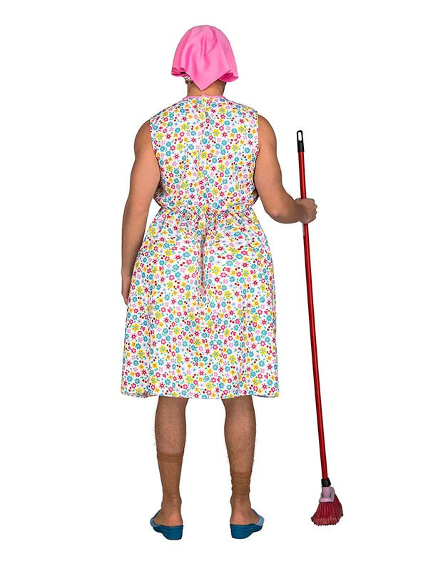 Disfraz Florinda culona para adulto espalda