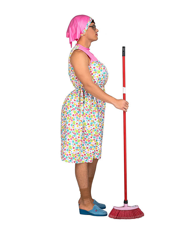 Disfraz Florinda culona para adulto perfil