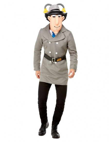 Disfraz Inspector Gadget adulto hombre