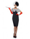 Disfraz Cruella deluxe para mujer