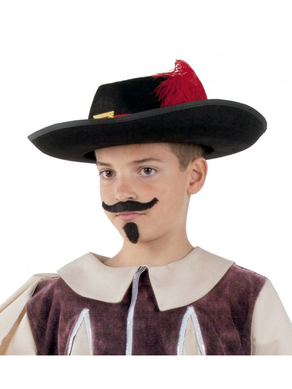 Sombrero mosquetero infantil