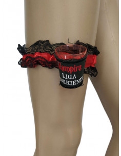 Liga vampira con chupito