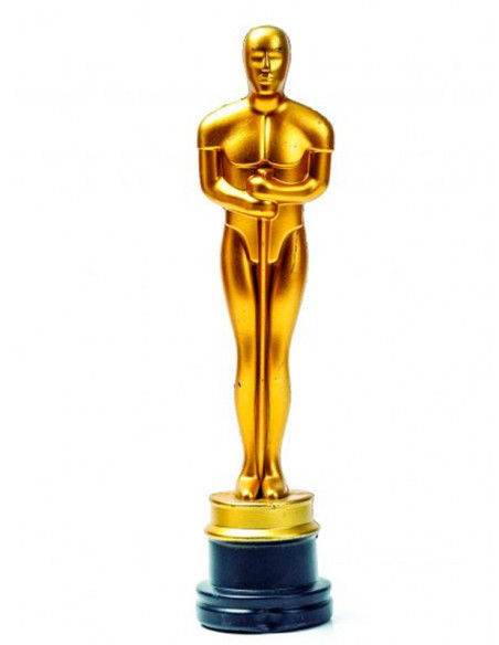 Estatuilla trofeo de cine