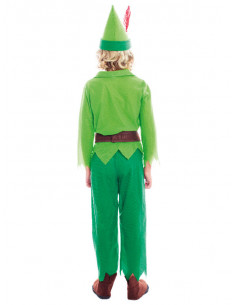 Disfraz Peter Pan verde infantil 2