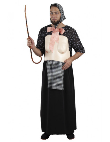 Disfraz Vieja de la Vara adulto