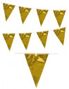 Banderines metalizados oro