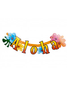 Cartel hawaiano Aloha