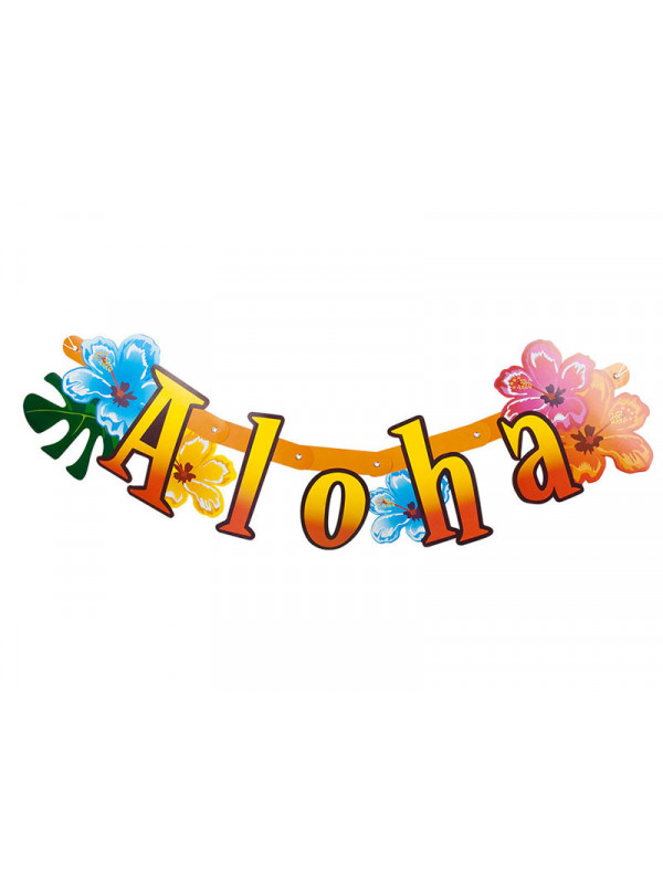 Cartel hawaiano Aloha