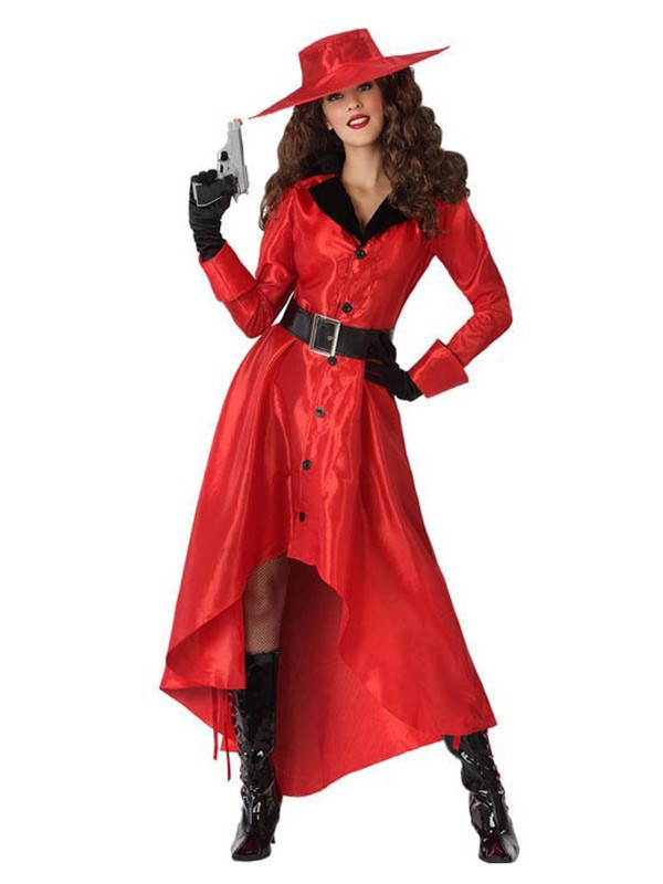 Disfraz Carmen Sandiego para mujer