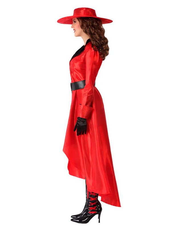 Disfraz Carmen Sandiego para mujer perfil
