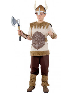 Disfraz de vikingo para niño