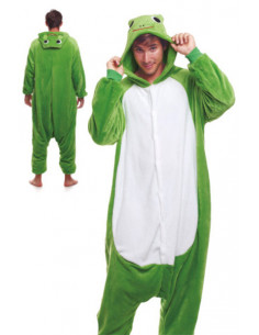 Disfraz rana kigurumi adulto
