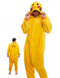 Disfraz ratón eléctrico Kigurumi adulto