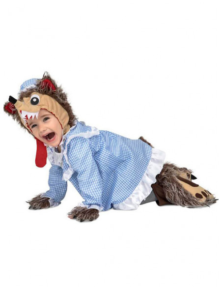Disfraz Lobito de Caperucita bebé
