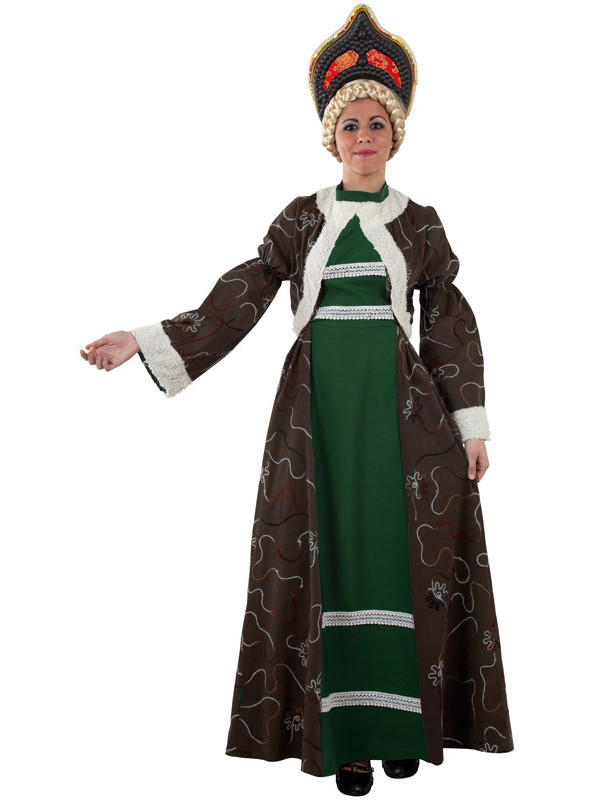 Disfraz de princesa rusa mujer