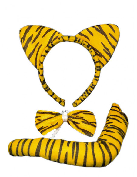 Diadema de leopardo set 4