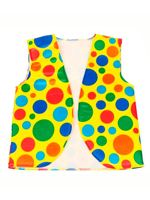 Chaleco payaso adulto