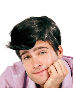 Peluca hombre flequillo