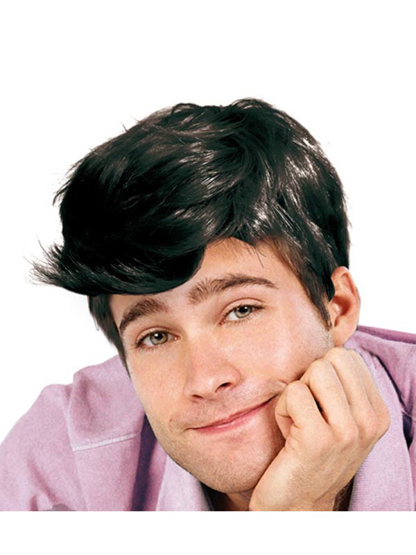 Peluca hombre flequillo