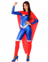 Disfraz de Capitana superhéroe para mujer