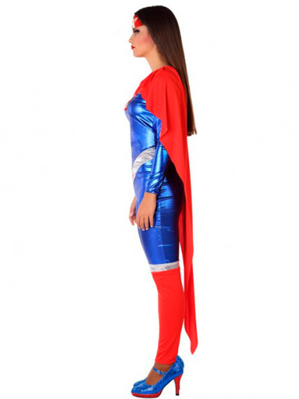 Disfraz de Capitana superhéroe para mujer